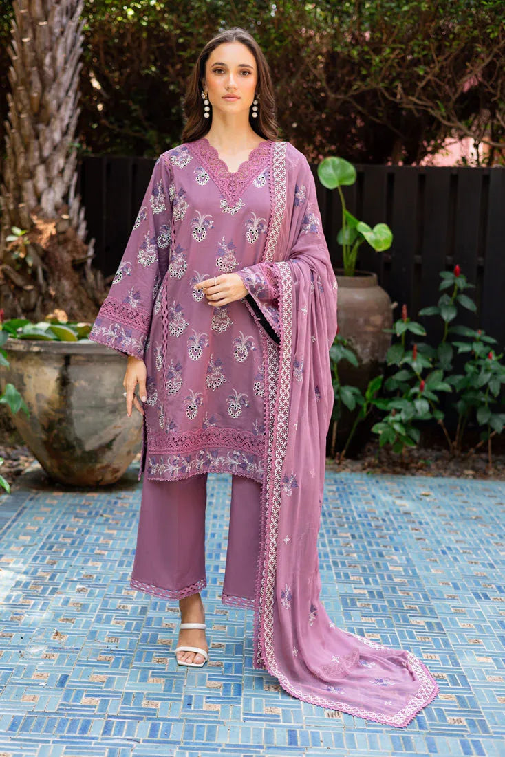Marjjan | Seraya Lawn 25 | MBL- 21 A - Aqsa Fabrics