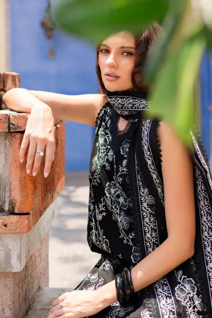 Marjjan | Seraya Lawn 25 | MBL- 22 A - Aqsa Fabrics