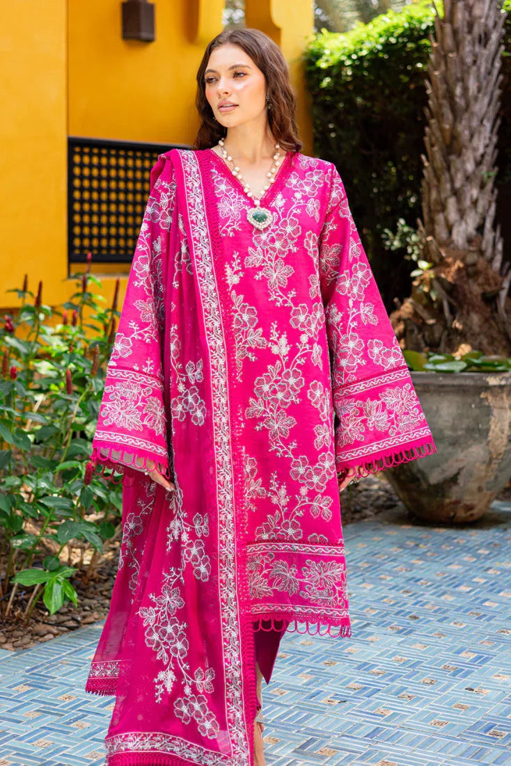 Marjjan | Seraya Lawn 25 | MBL-22 B - Aqsa Fabrics