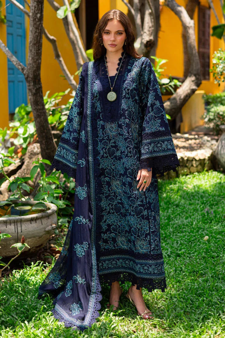Marjjan | Seraya Lawn 25 | MBL- 23 A - Aqsa Fabrics