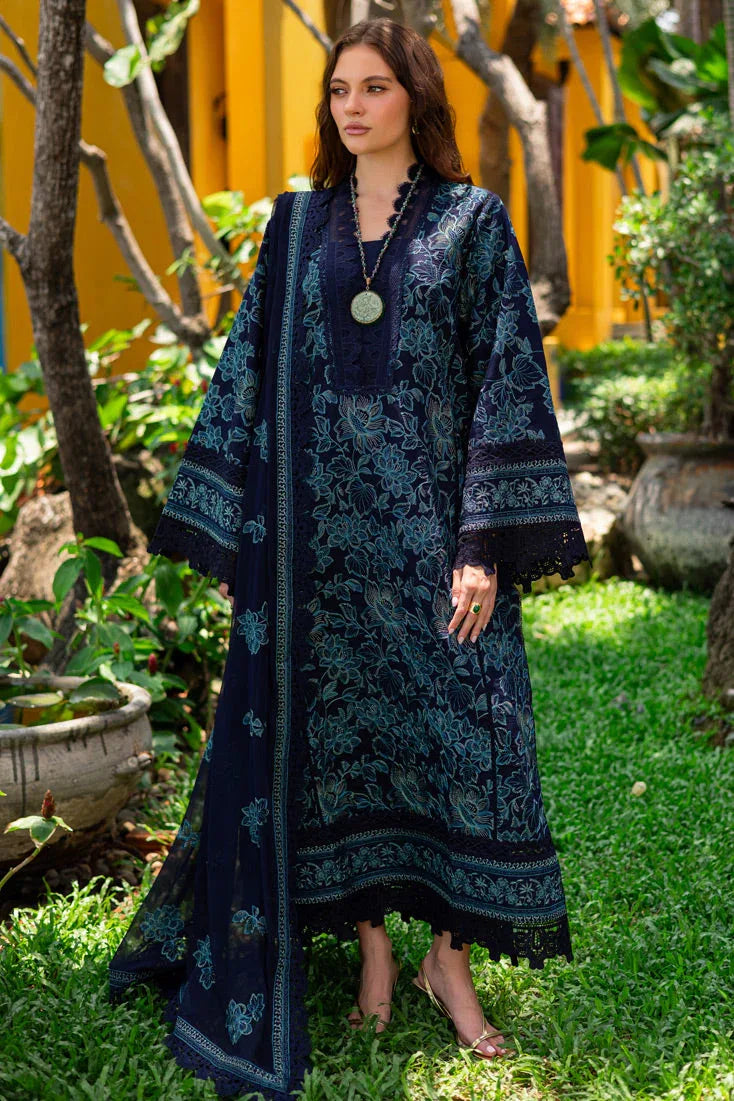 Marjjan | Seraya Lawn 25 | MBL- 23 A - Aqsa Fabrics