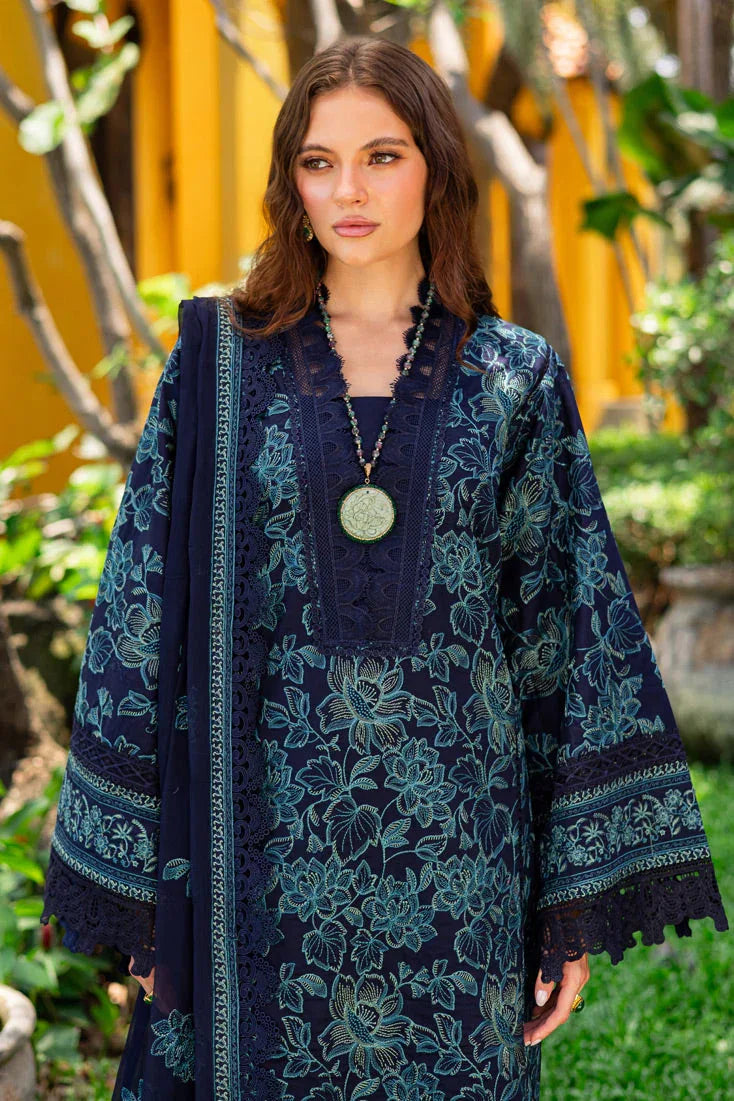 Marjjan | Seraya Lawn 25 | MBL- 23 A - Aqsa Fabrics