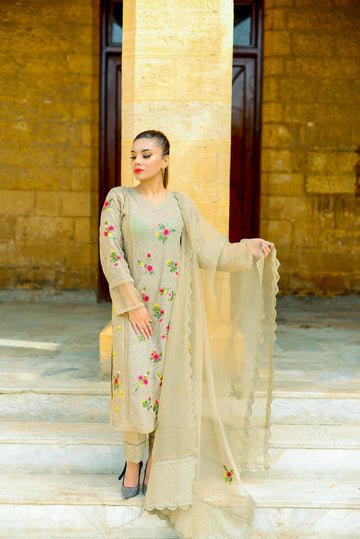 Muntaha | Luxe Formal | MC1-01 - Aqsa Fabrics