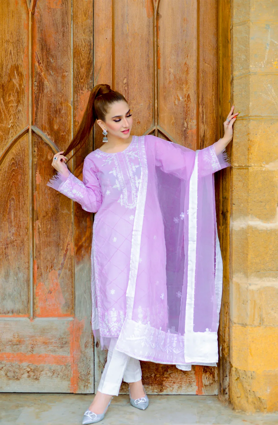 Muntaha | Luxe Formal | MC1-04 - Aqsa Fabrics