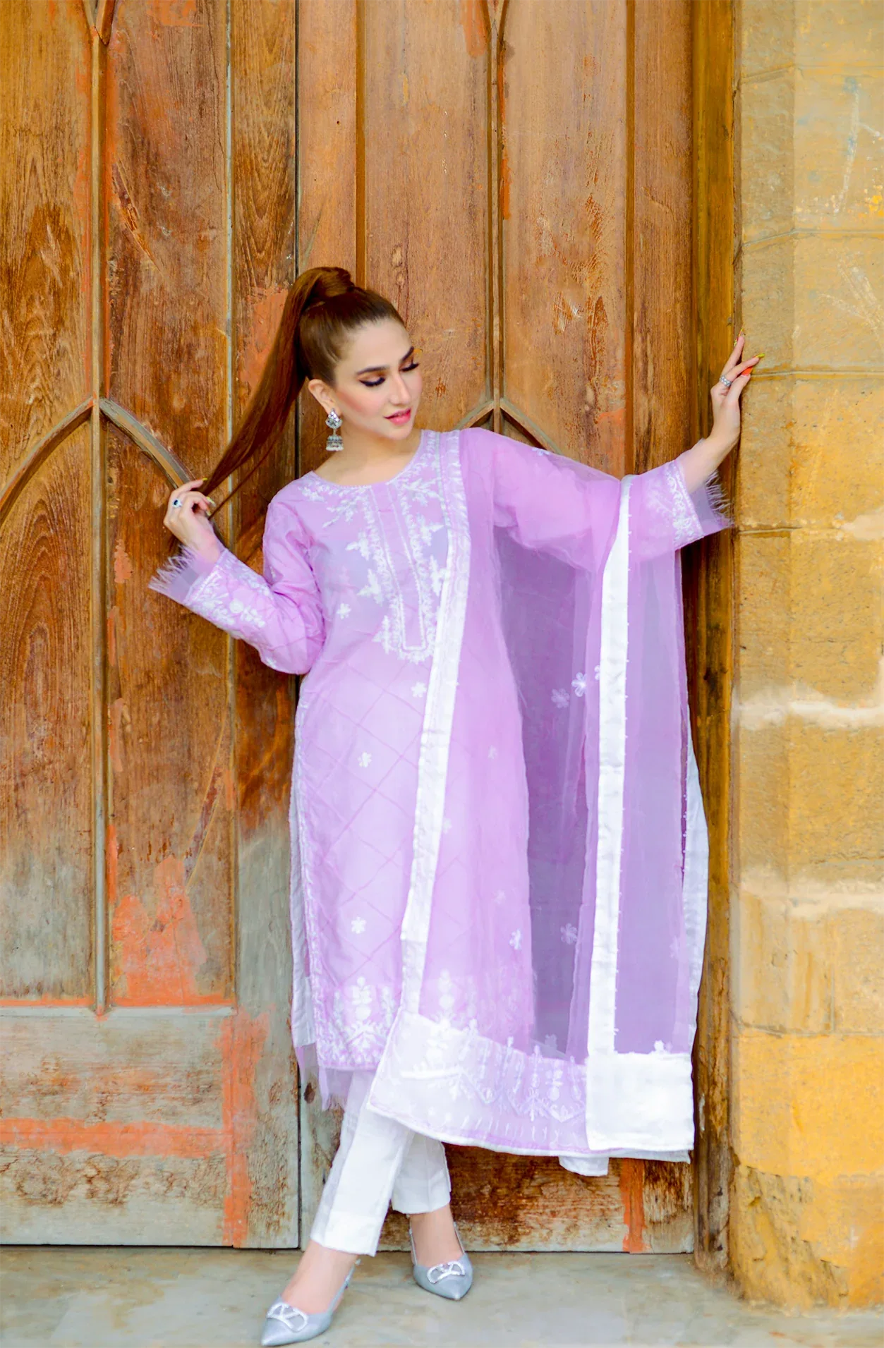 Muntaha | Luxe Formal | MC1-04 - Aqsa Fabrics