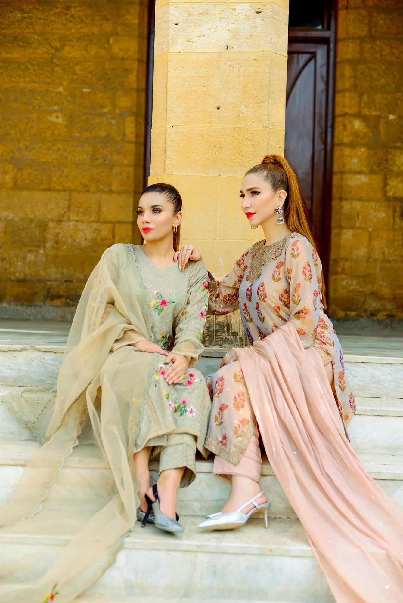 Muntaha | Luxe Formal | MC1-05 - Aqsa Fabrics
