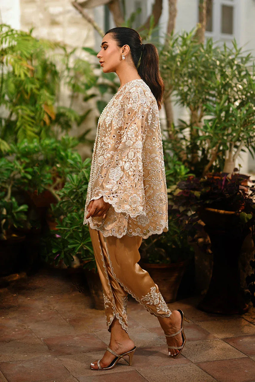 Sania Maskatiya | Fall Festive Shimmer | Safia - Aqsa Fabrics