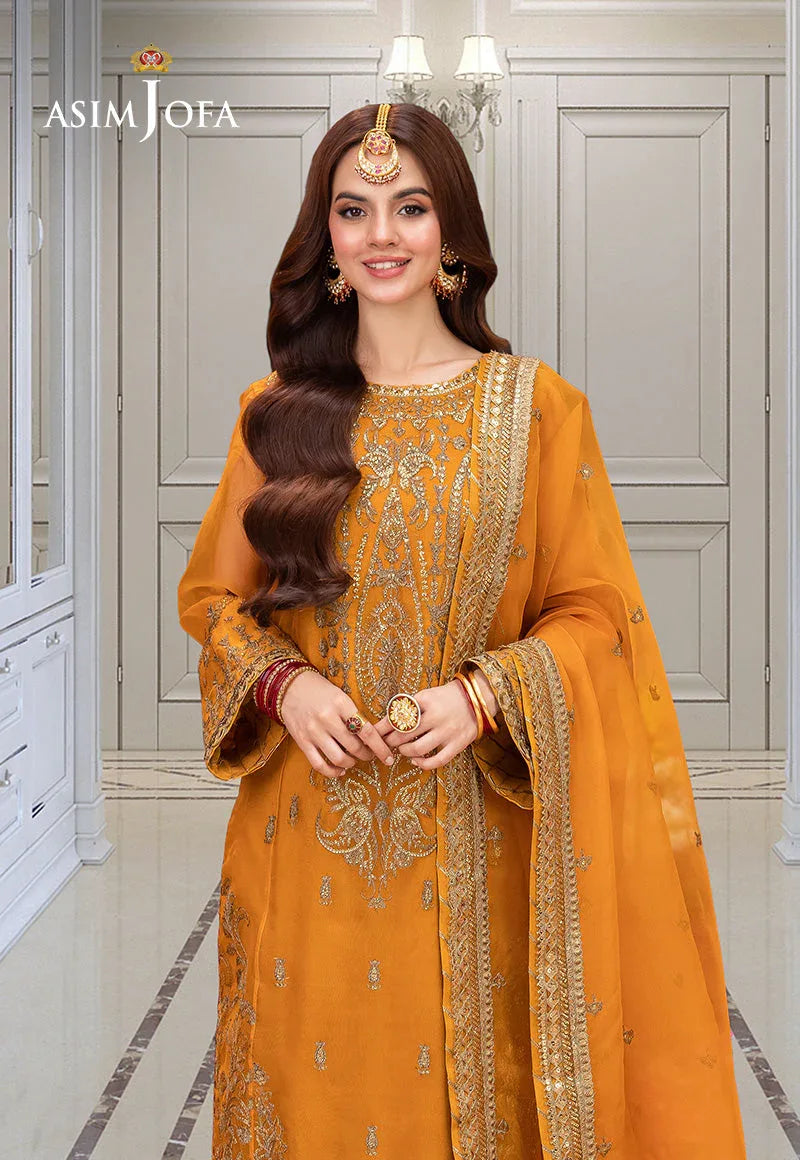Asim Jofa | festive luxe | AJEM-12 - Aqsa Fabrics