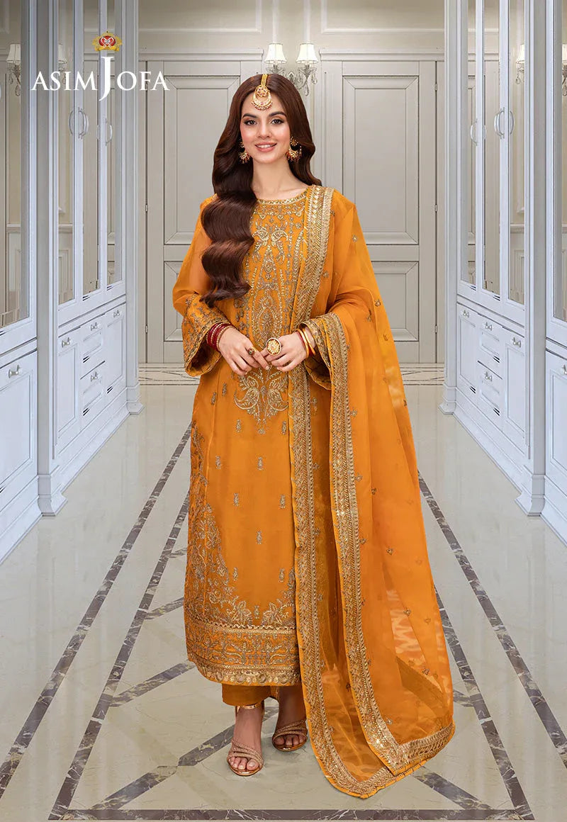 Asim Jofa | festive luxe | AJEM-12 - Aqsa Fabrics