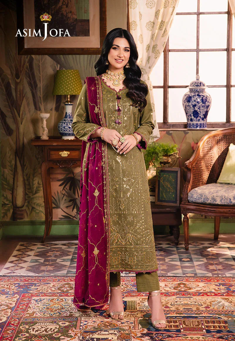 Asim Jofa | Afsanay Luxury Pret | AJLP-08 - Aqsa Fabrics