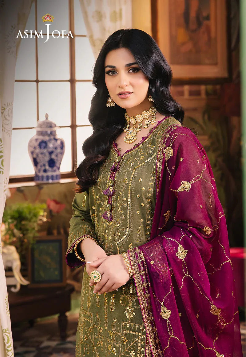 Asim Jofa | Afsanay Luxury Pret | AJLP-08 - Aqsa Fabrics