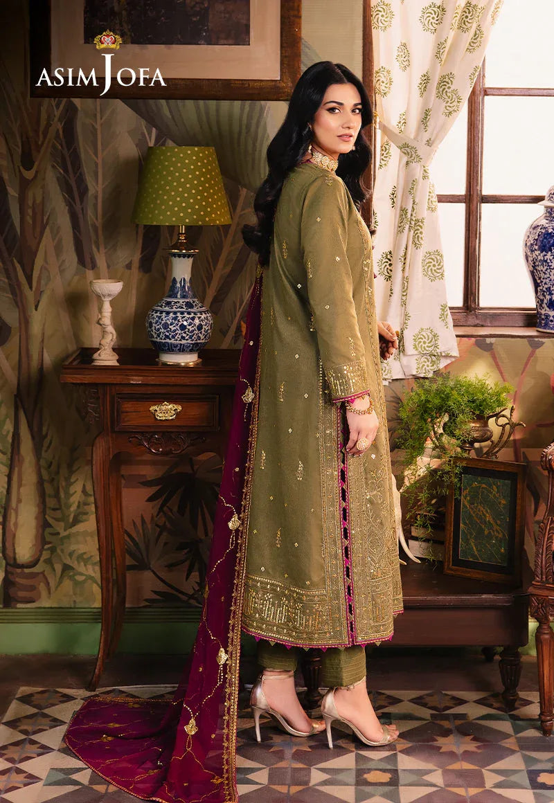 Asim Jofa | Afsanay Luxury Pret | AJLP-08 - Aqsa Fabrics