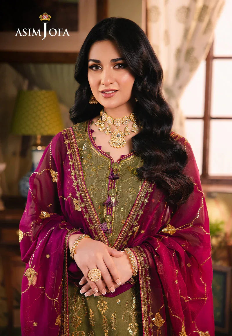 Asim Jofa | Afsanay Luxury Pret | AJLP-08 - Aqsa Fabrics