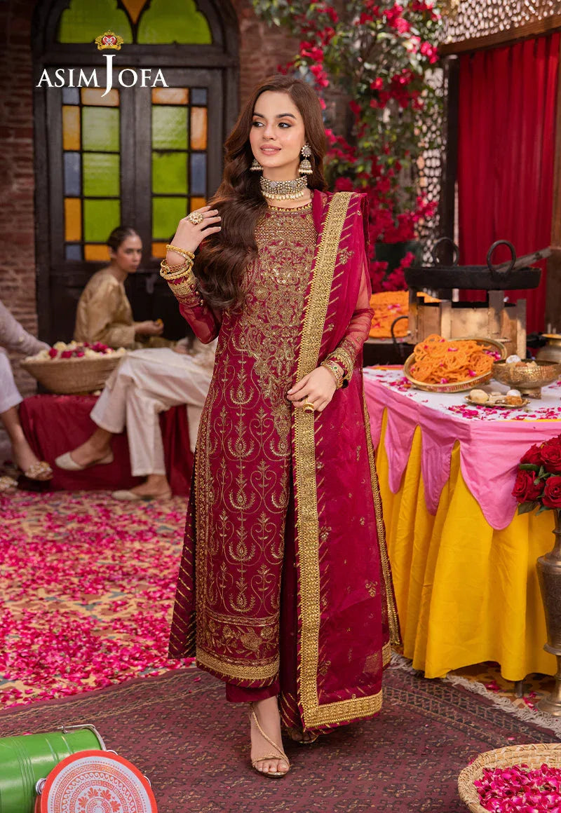 Asim Jofa | Pyaar Diyan Gallan Formals | AJEM-23 - Aqsa Fabrics