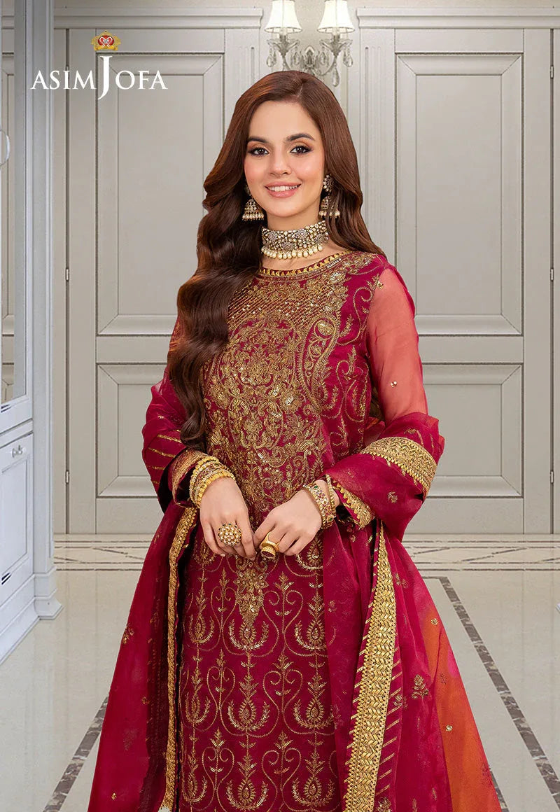 Asim Jofa | festive luxe | AJEM-23 - Aqsa Fabrics
