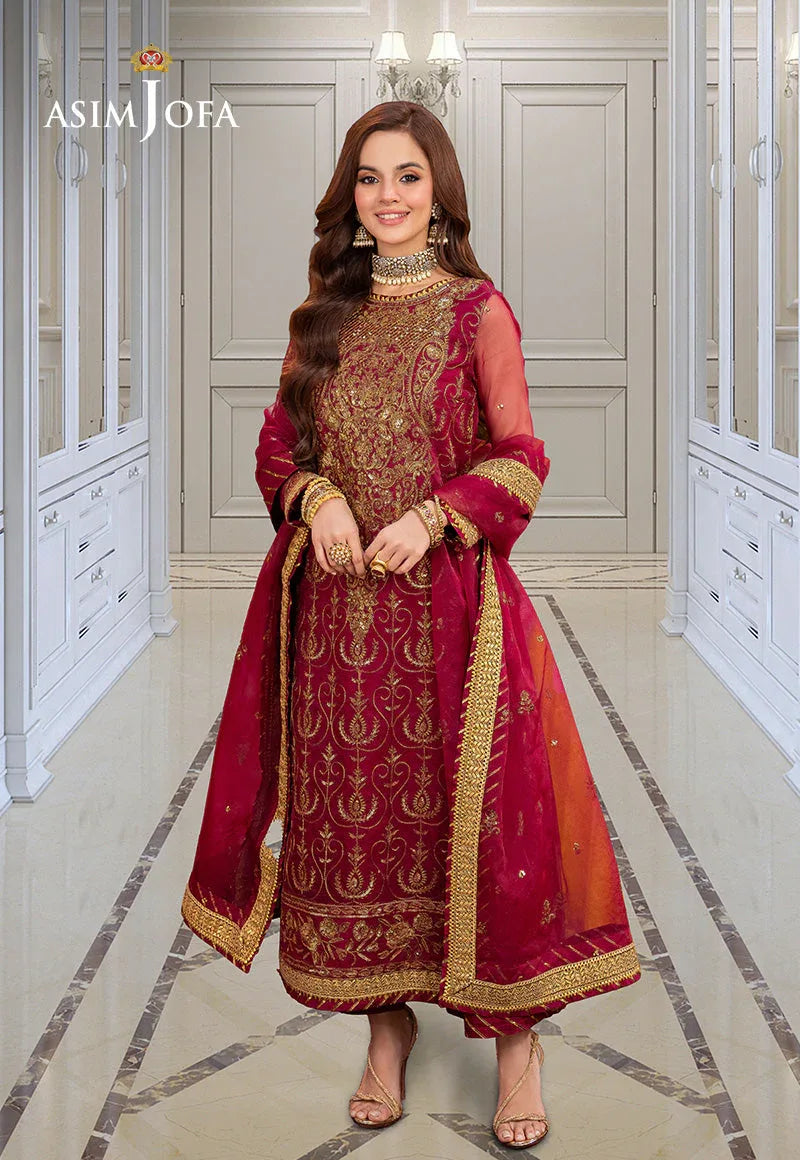 Asim Jofa | festive luxe | AJEM-23 - Aqsa Fabrics