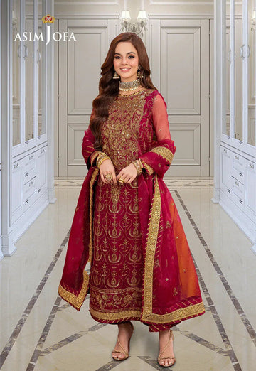 Asim Jofa | festive luxe | AJEM-23 - Aqsa Fabrics