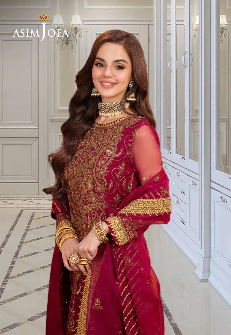 Asim Jofa | festive luxe | AJEM-23 - Aqsa Fabrics