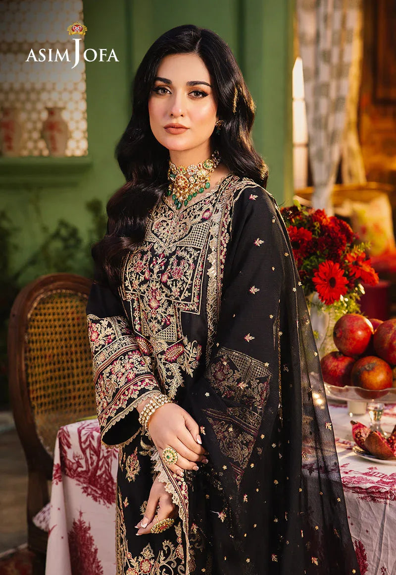 Asim Jofa | Afsanay Luxury Pret | AJLP-09 - Aqsa Fabrics