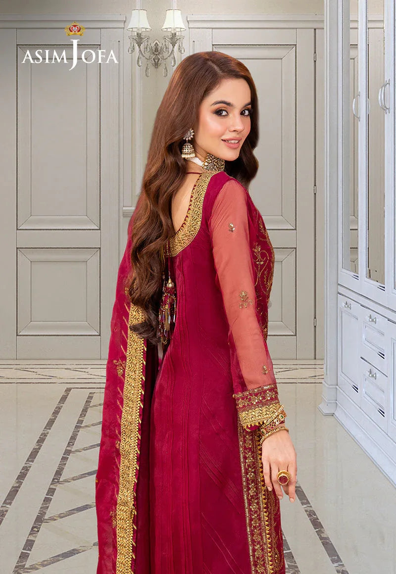 Asim Jofa | festive luxe | AJEM-23 - Aqsa Fabrics