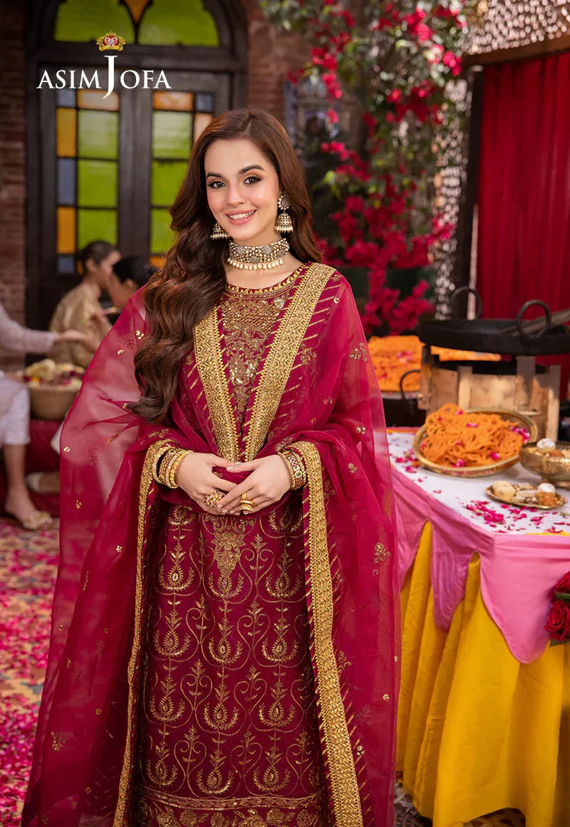 Asim Jofa | Pyaar Diyan Gallan Formals | AJEM-23 - Aqsa Fabrics