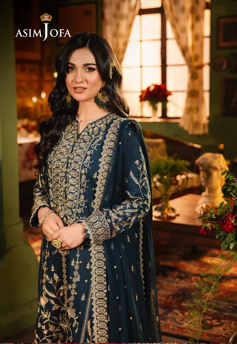 Asim Jofa | Afsanay Luxury Pret | AJLP-07 - Aqsa Fabrics