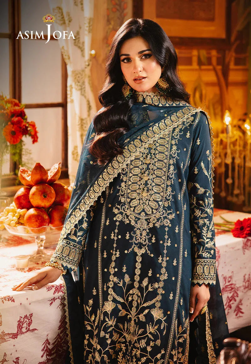Asim Jofa | Afsanay Luxury Pret | AJLP-07 - Aqsa Fabrics