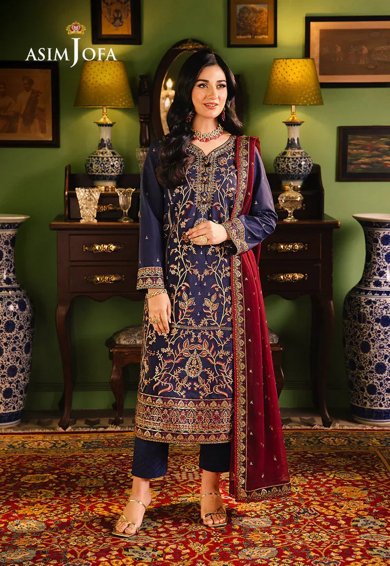 Asim Jofa | Afsanay Luxury Pret | AJLP-02 - Aqsa Fabrics