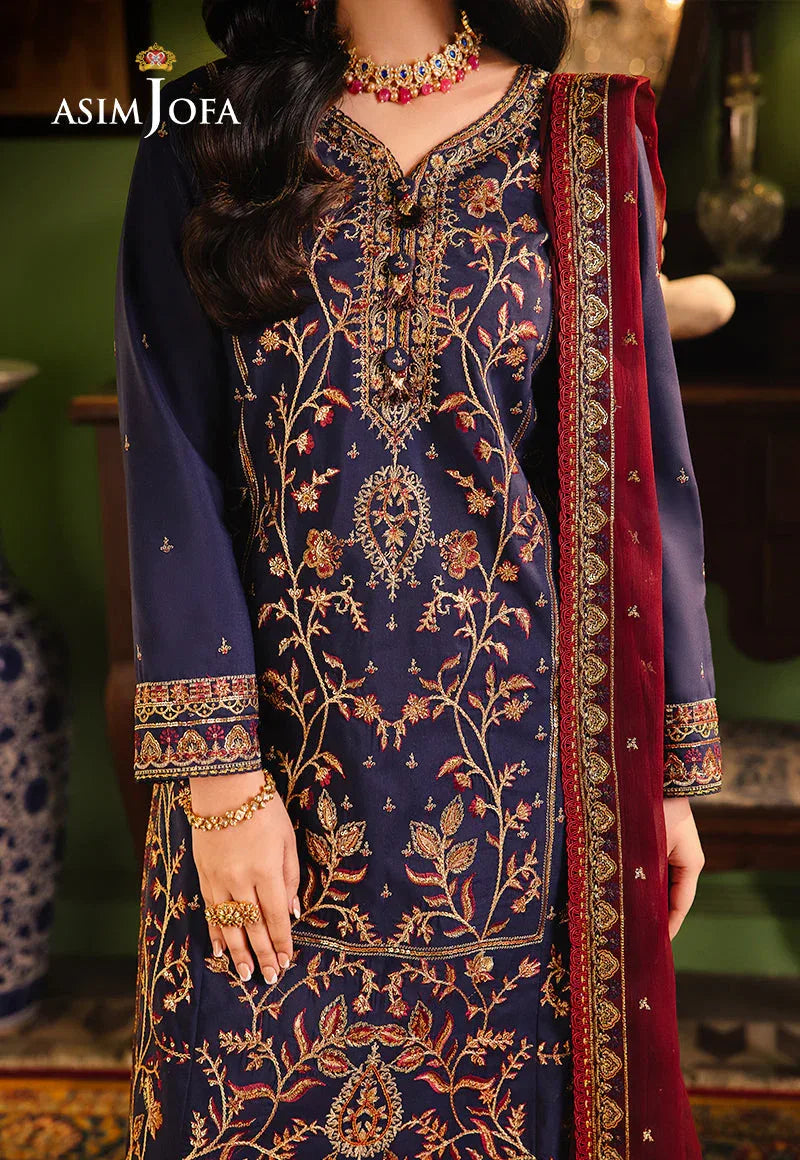 Asim Jofa | Afsanay Luxury Pret | AJLP-02 - Aqsa Fabrics