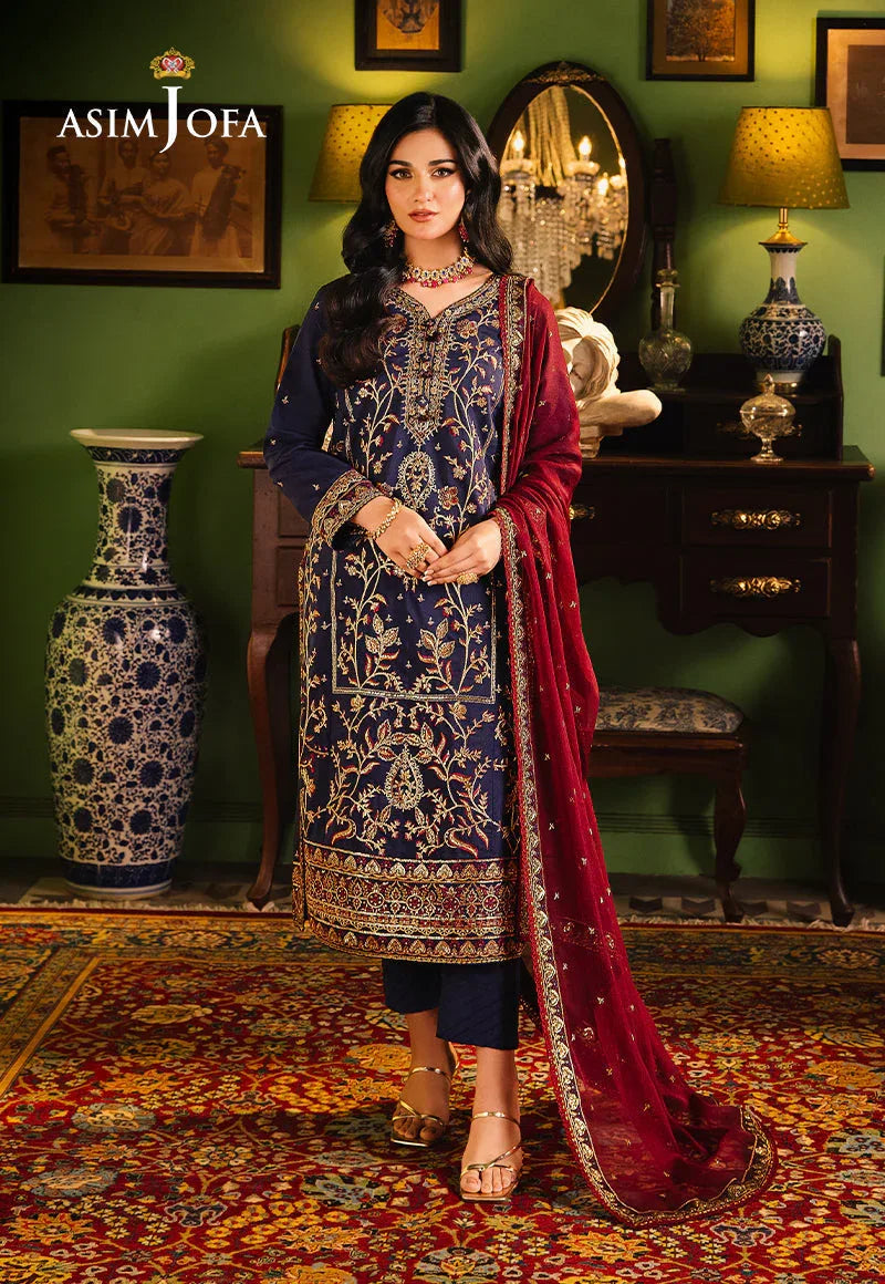 Asim Jofa | Afsanay Luxury Pret | AJLP-02 - Aqsa Fabrics
