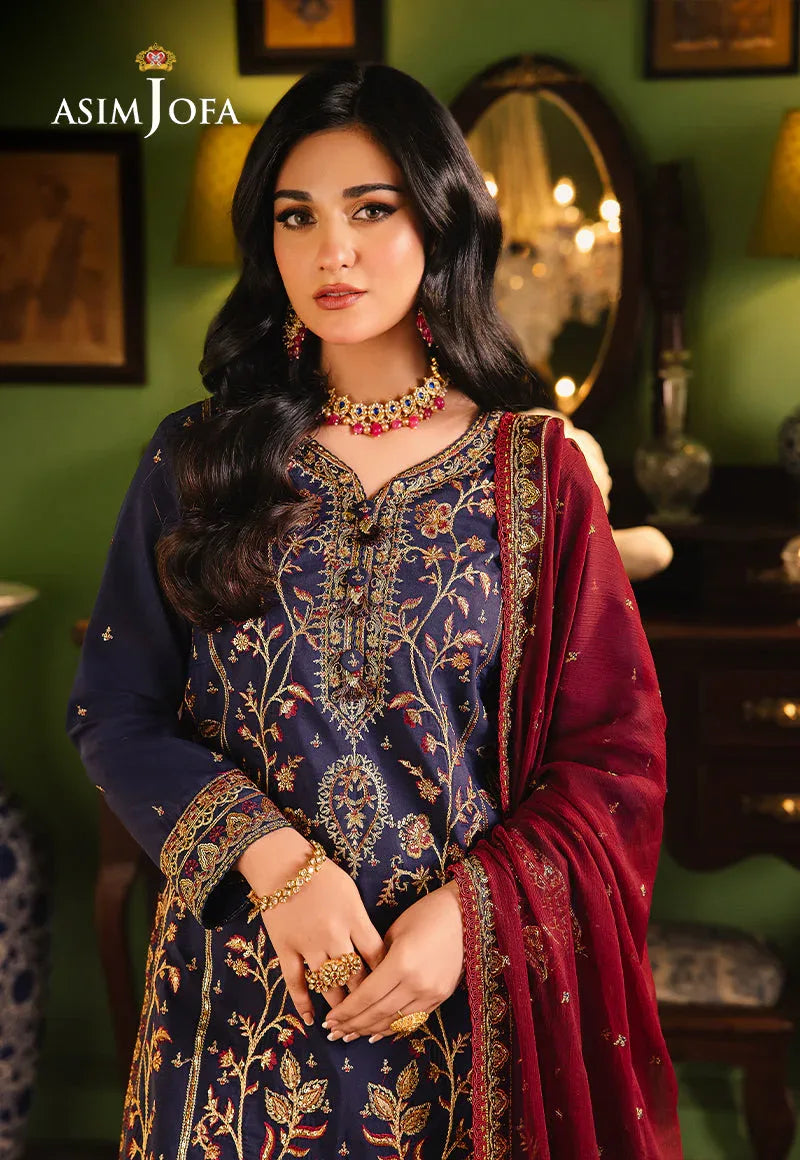 Asim Jofa | Afsanay Luxury Pret | AJLP-02 - Aqsa Fabrics
