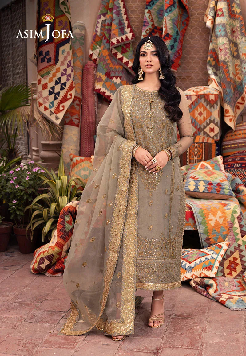 Asim Jofa | Pyaar Diyan Gallan Formals | AJEM-17 - Aqsa Fabrics