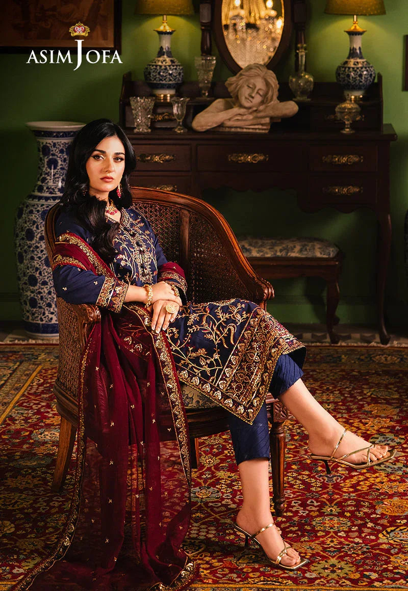 Asim Jofa | Afsanay Luxury Pret | AJLP-02 - Aqsa Fabrics