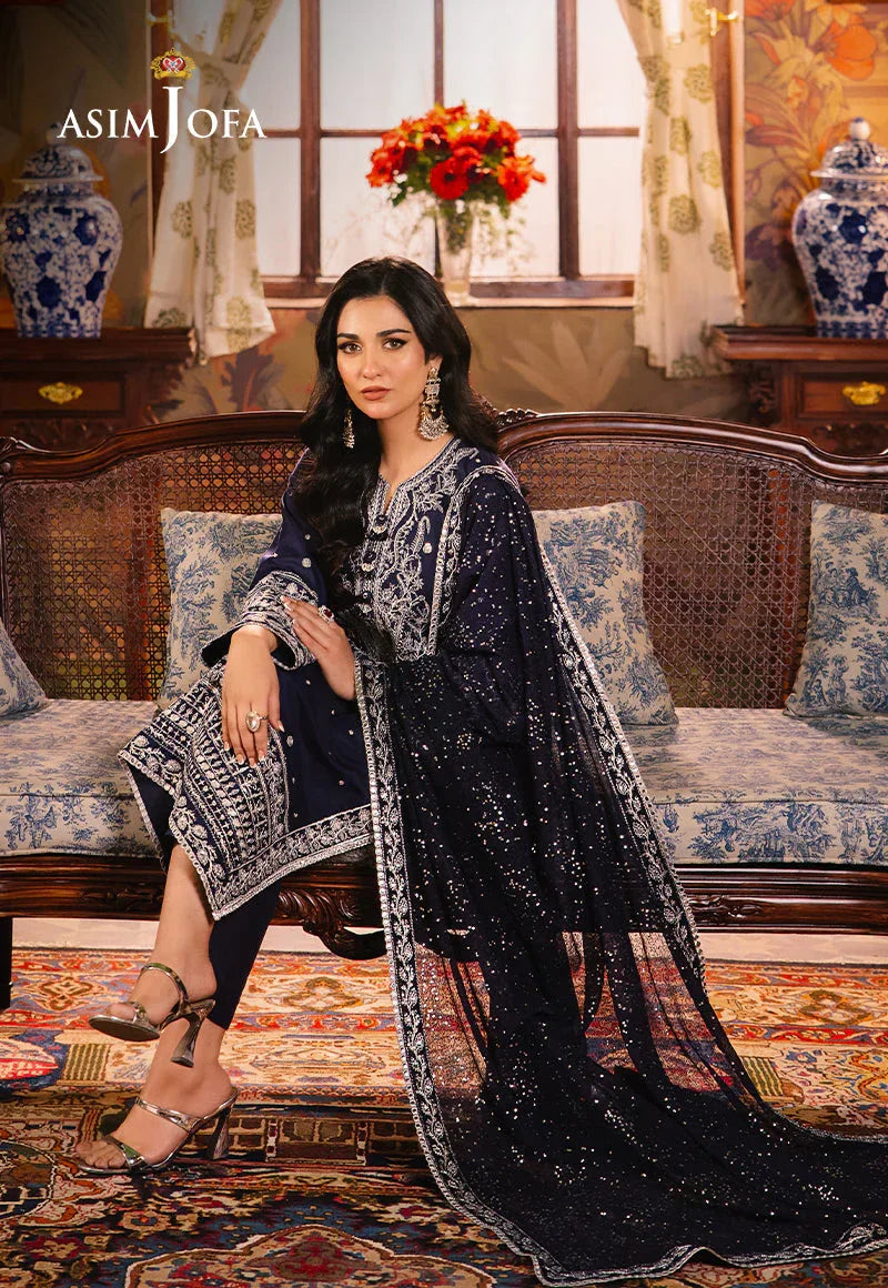 Asim Jofa | Afsanay Luxury Pret | AJLP-10 - Aqsa Fabrics