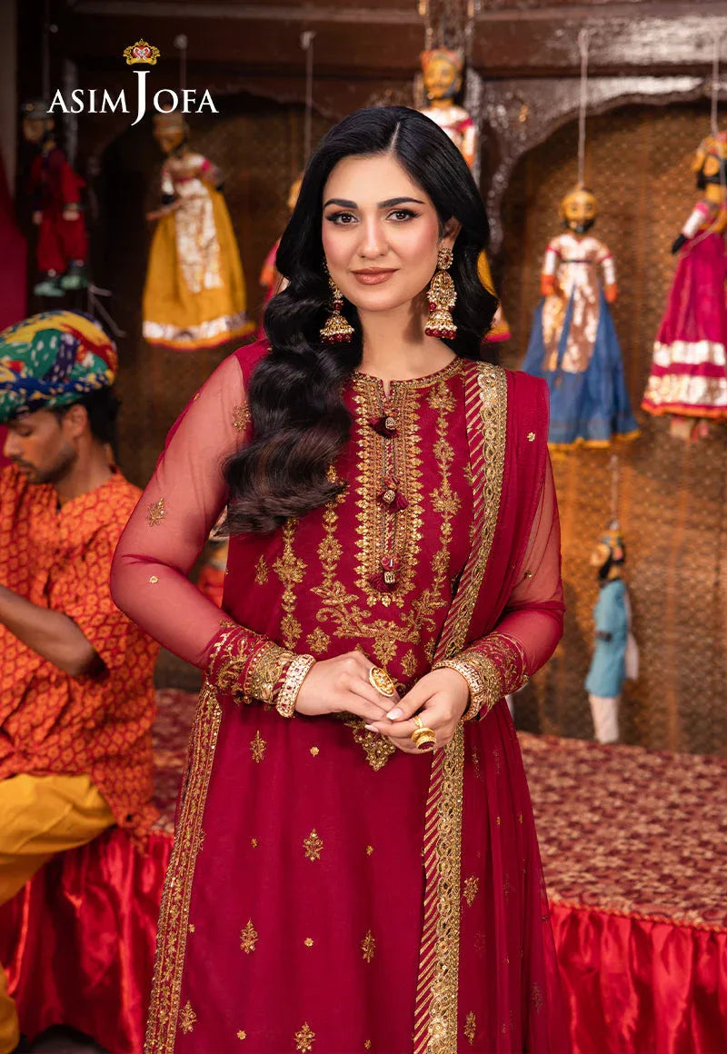 Asim Jofa | Pyaar Diyan Gallan Formals | AJEM-19 - Aqsa Fabrics