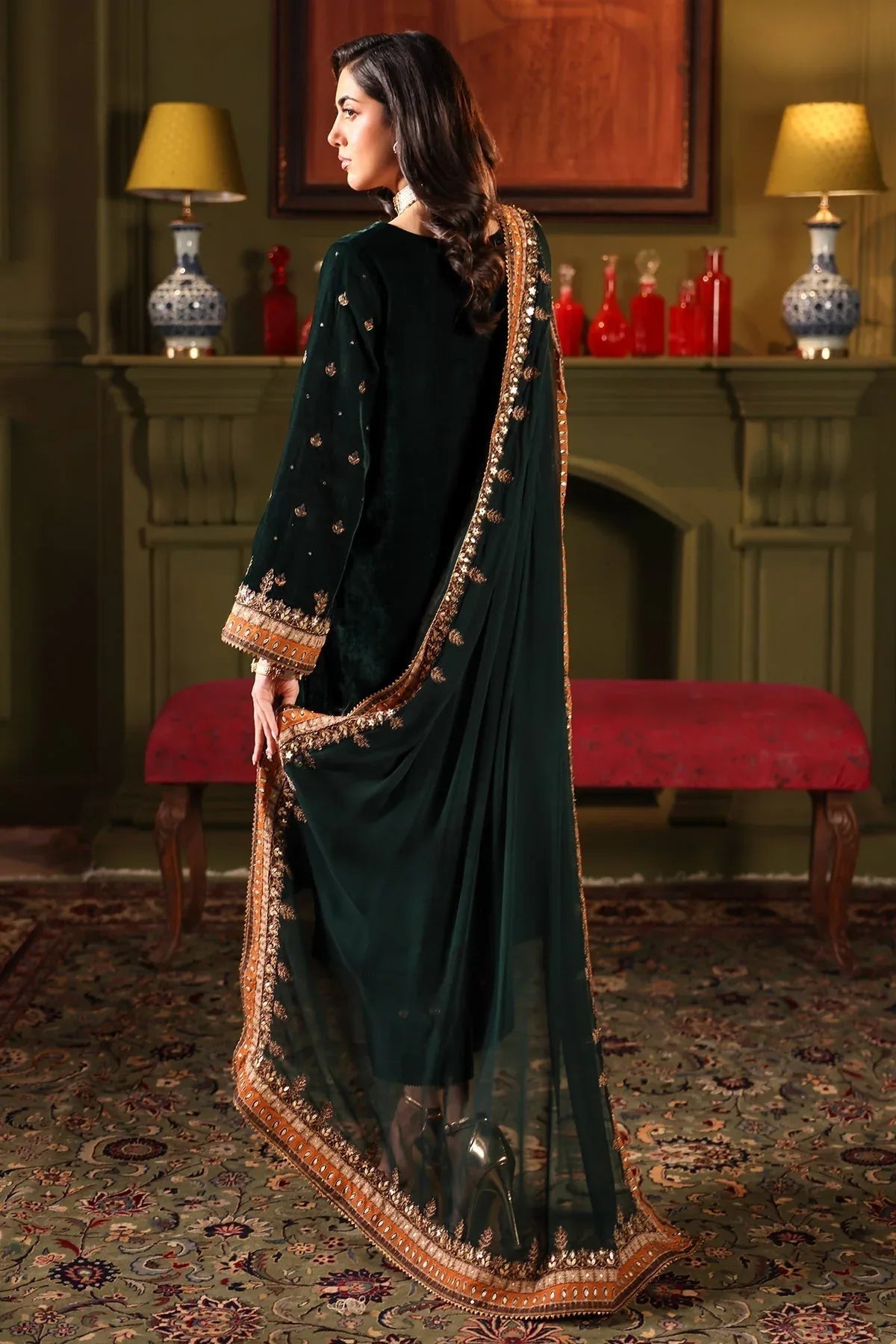 Charizma | Signora Velvet | VELVET CVT4-10 - Aqsa Fabrics