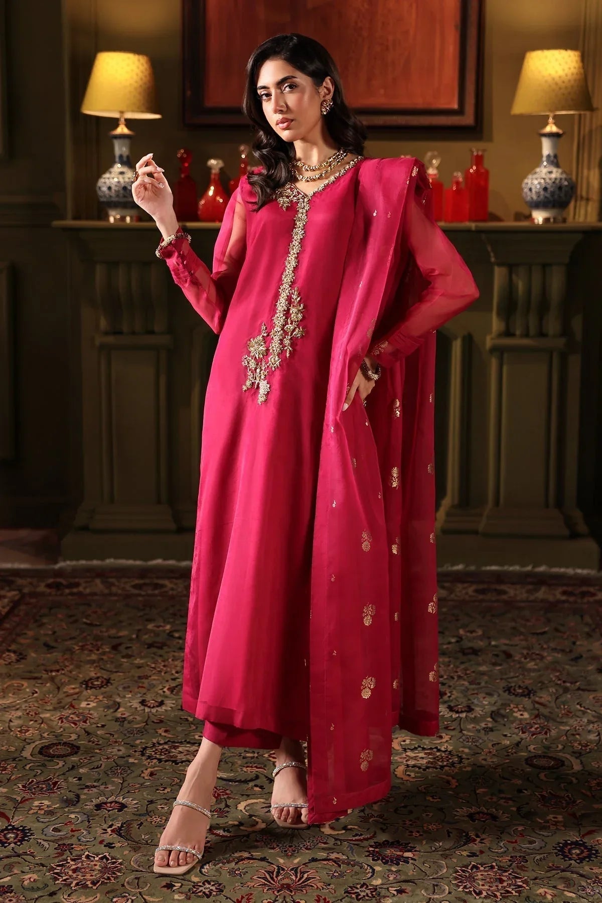 Charizma | Festive Pret | CMA-4-043 - Aqsa Fabrics
