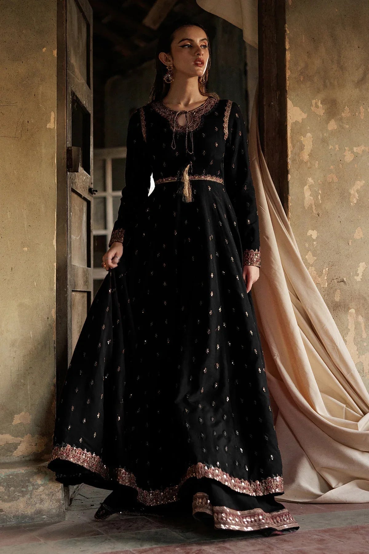 Charizma | Statement Dresses |  CMA-4-088 - Aqsa Fabrics