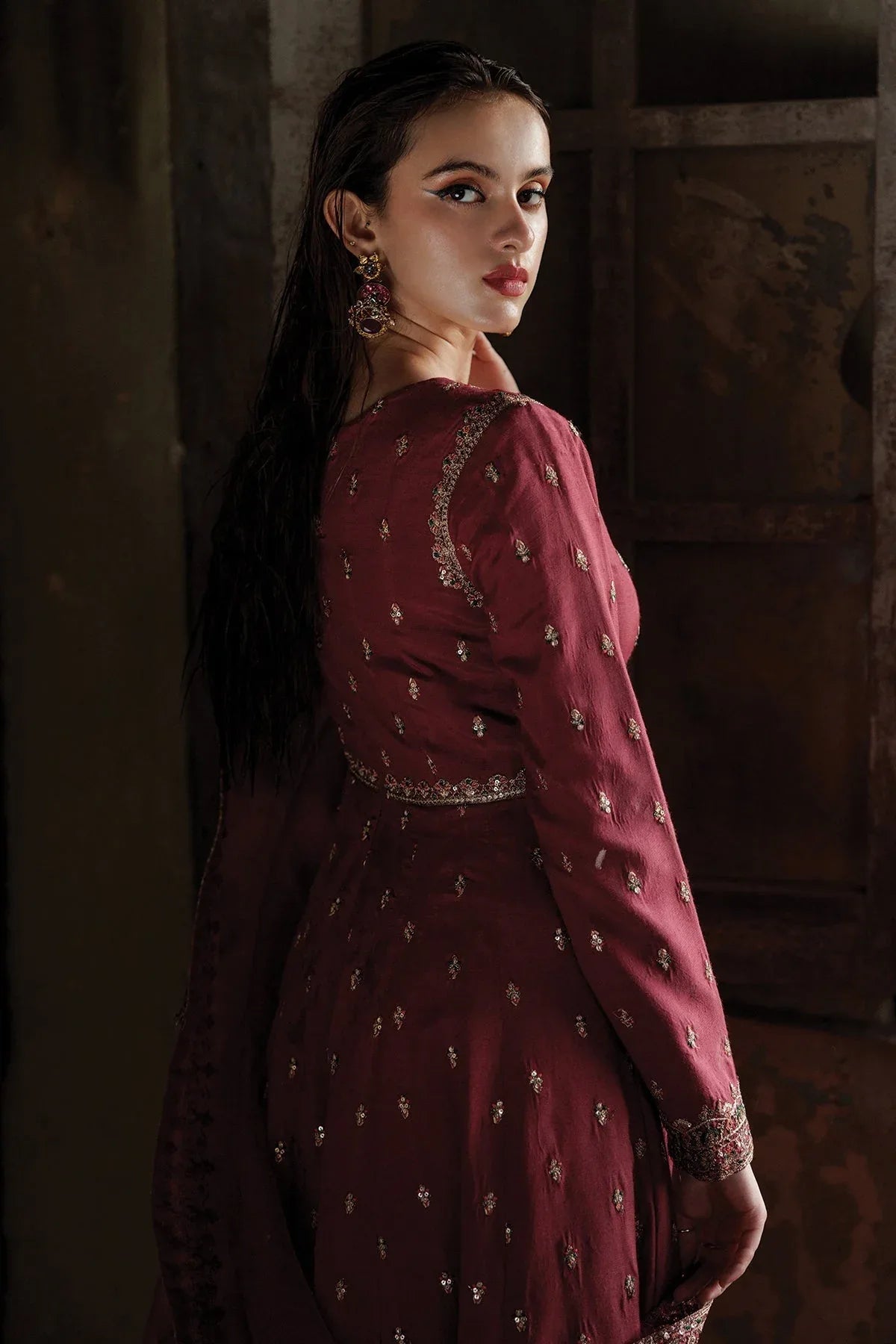 Charizma | Statement Dresses | CMA-4-088 - Aqsa Fabrics