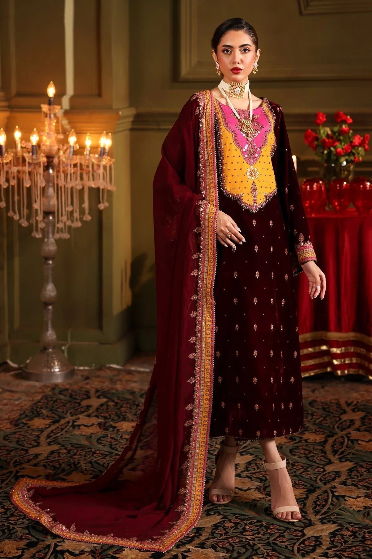 Charizma | Signora Velvet | VELVET CVT4-12 - Aqsa Fabrics