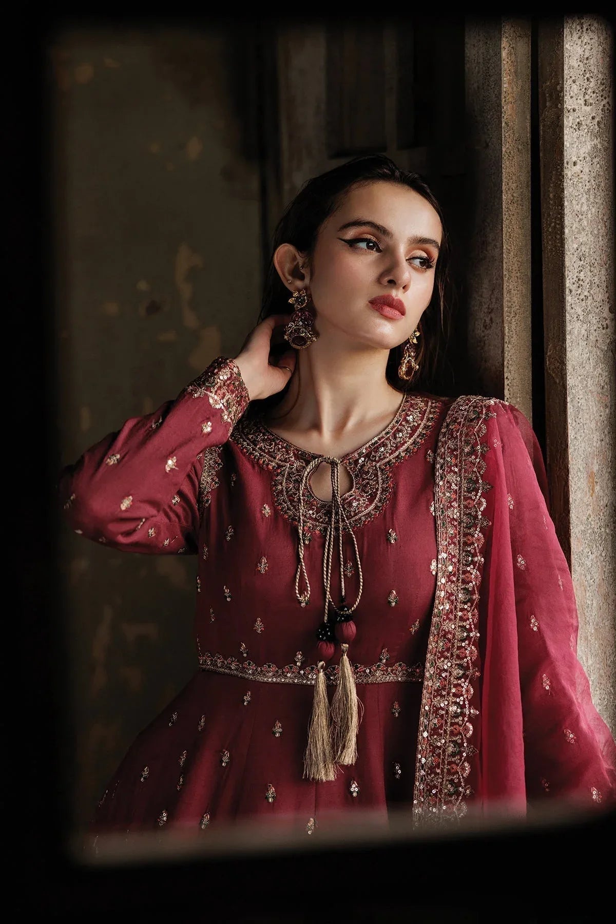 Charizma | Statement Dresses | CMA-4-088 - Aqsa Fabrics