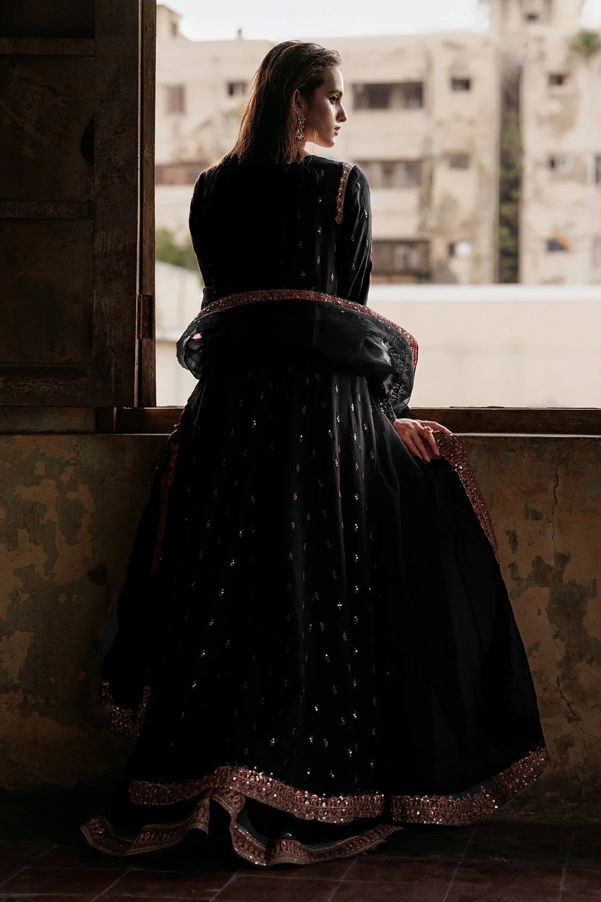 Charizma | Statement Dresses |  CMA-4-088 - Aqsa Fabrics