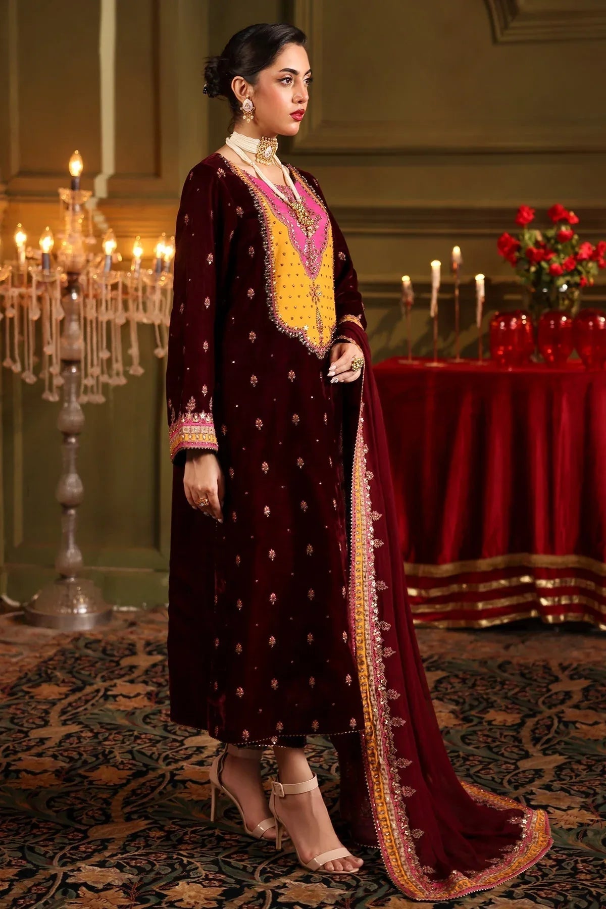 Charizma | Signora Velvet | VELVET CVT4-12 - Aqsa Fabrics