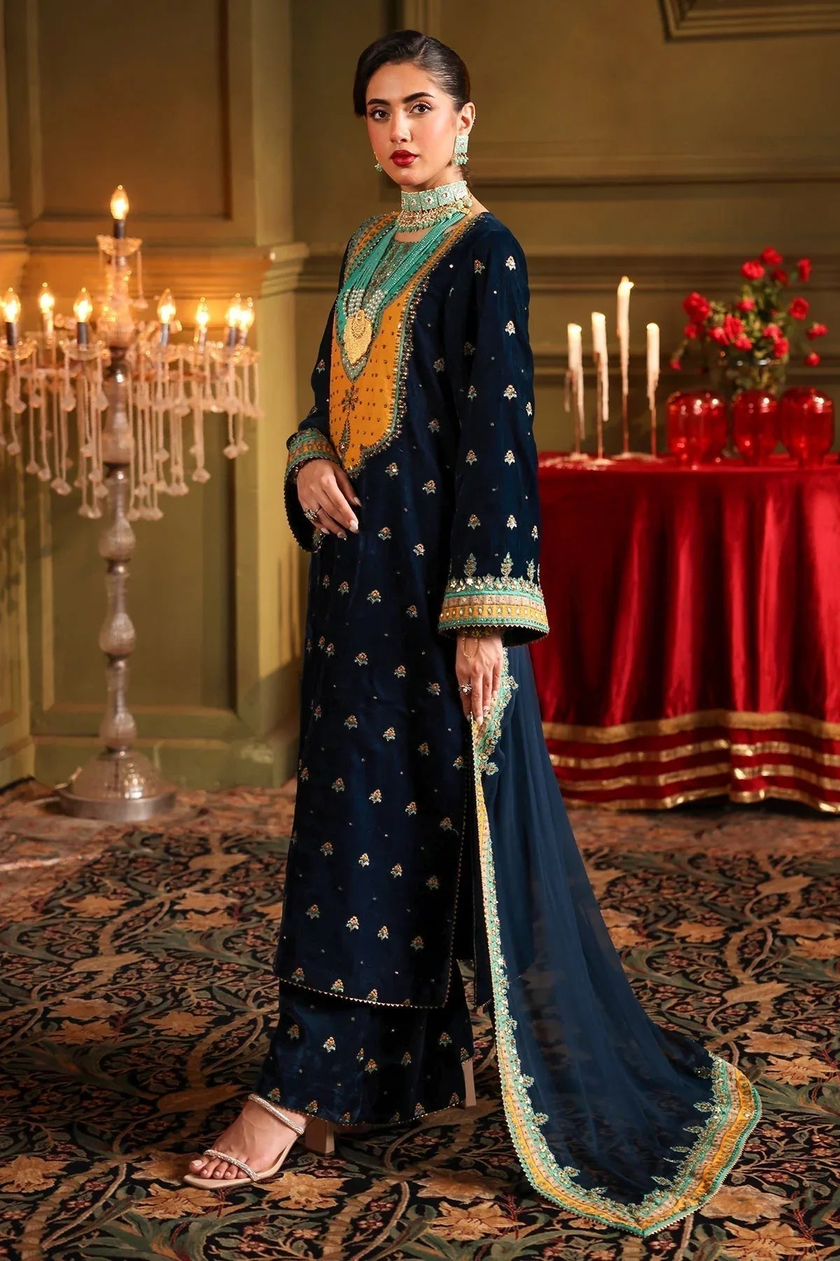 Charizma | Signora Velvet | VELVET CVT4-13 - Aqsa Fabrics