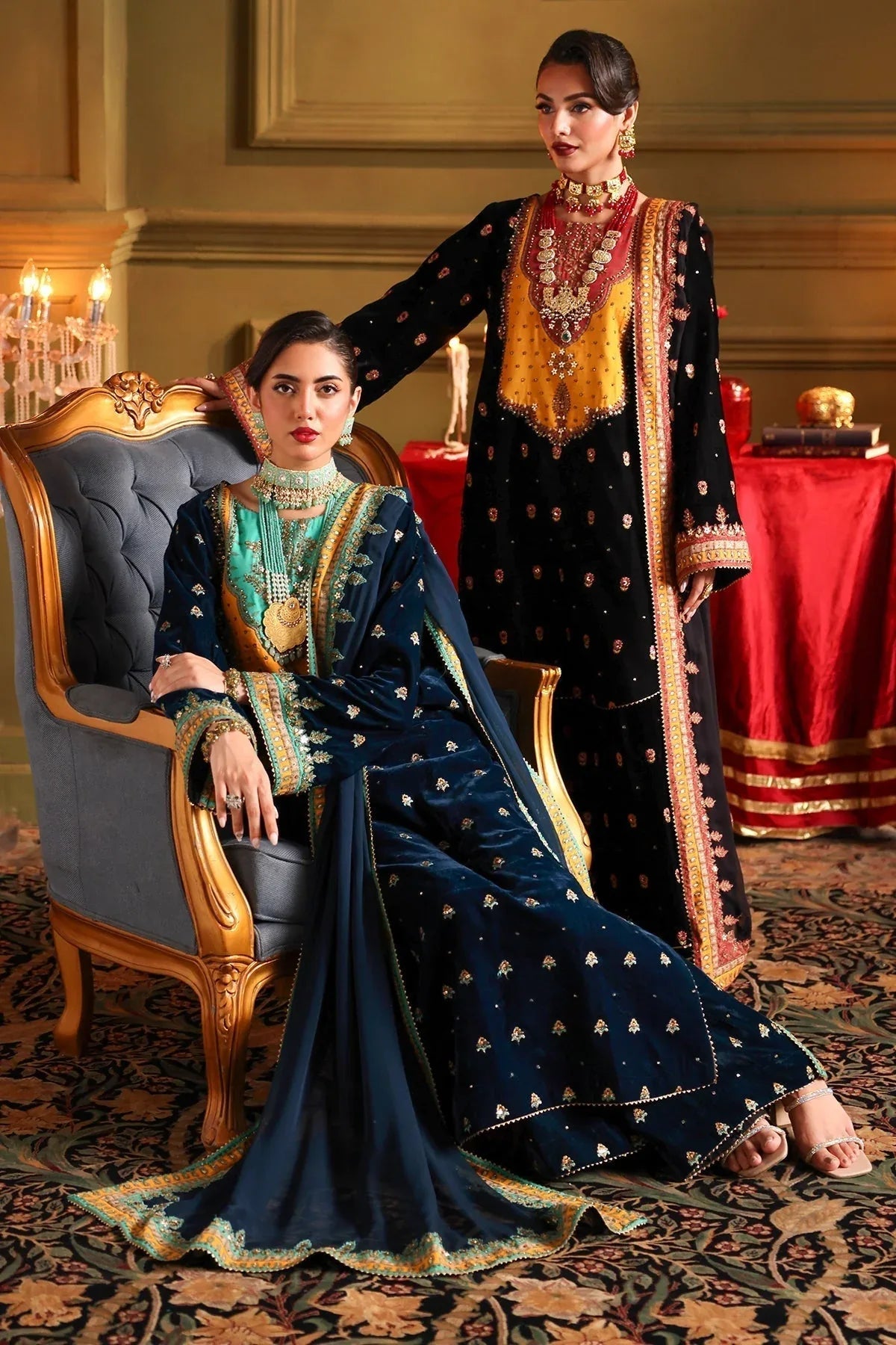 Charizma | Signora Velvet | VELVET CVT4-13 - Aqsa Fabrics