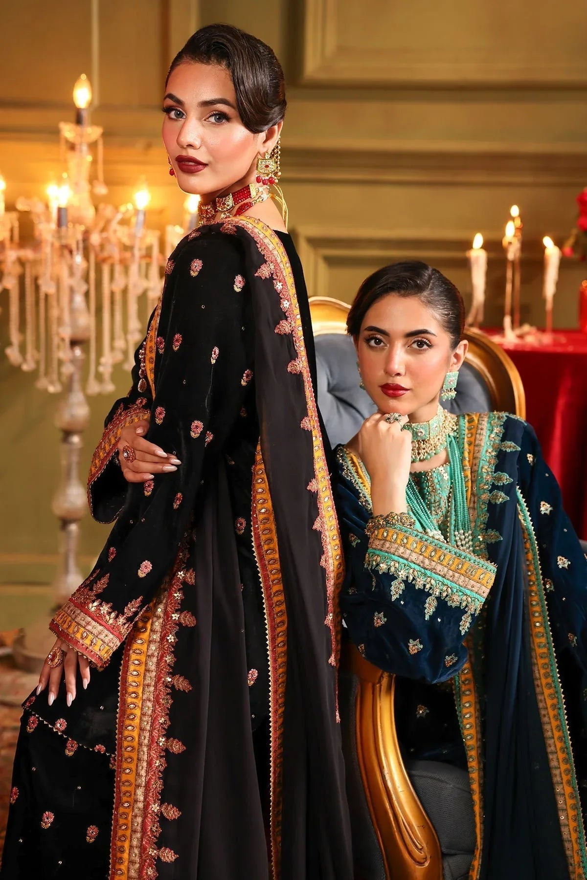 Charizma | Signora Velvet | VELVET CVT4-14 - Aqsa Fabrics