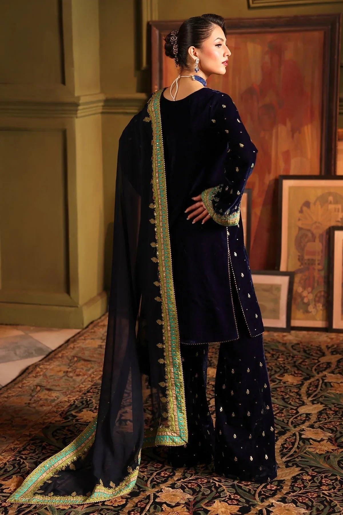 Charizma | Signora Velvet | VELVET CVT4-15 - Aqsa Fabrics