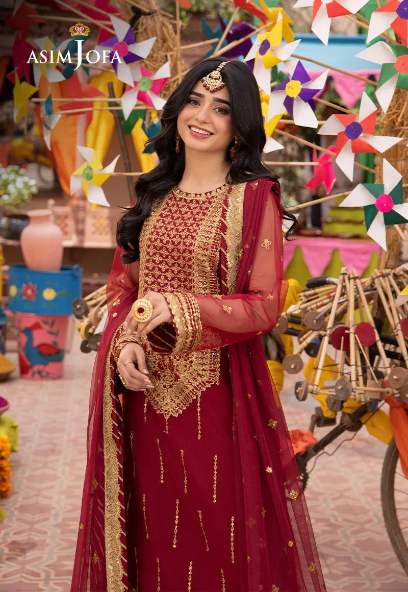 Asim Jofa | Pyaar Diyan Gallan Formals | AJEM-10 - Aqsa Fabrics