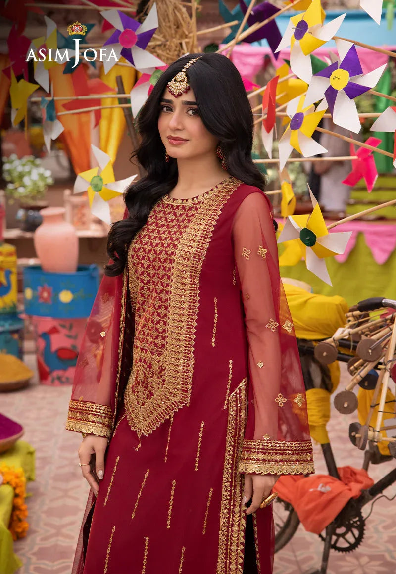 Asim Jofa | Pyaar Diyan Gallan Formals | AJEM-10 - Aqsa Fabrics