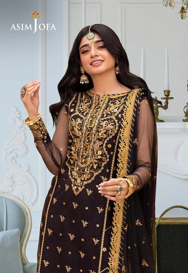 Asim Jofa | festive luxe | AJEM-04 - Aqsa Fabrics